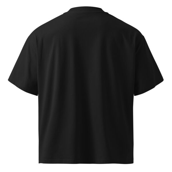 Camiseta oversize orgánica de cuello alto unisex - Imagen 2