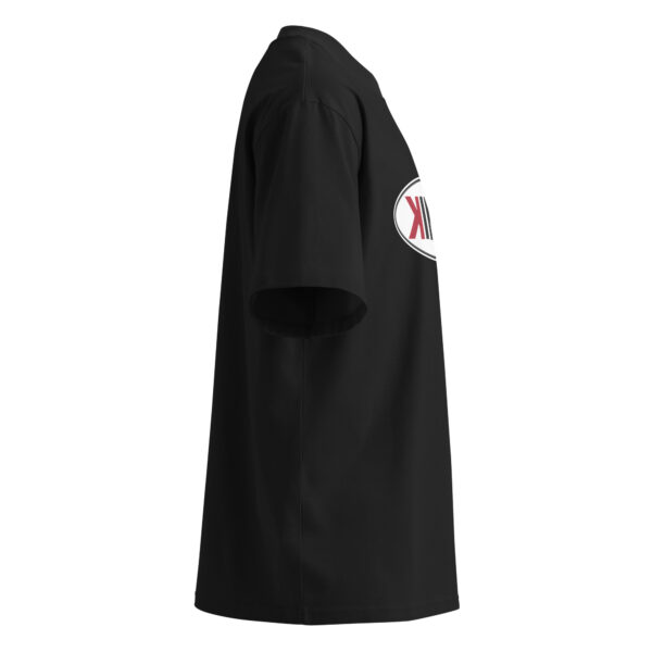 Camiseta oversize orgánica de cuello alto unisex - Imagen 3