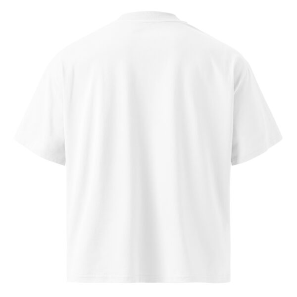 Camiseta oversize orgánica de cuello alto unisex - Imagen 10
